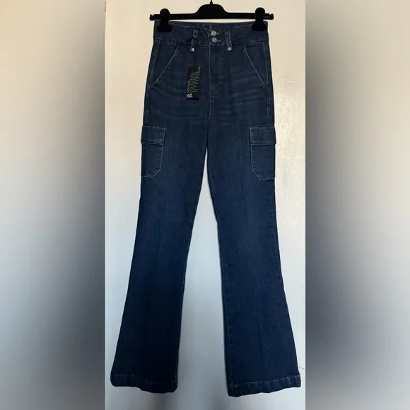 PAIGE Women's Dion 25 Cargo Pockets - Picture 5 of 7